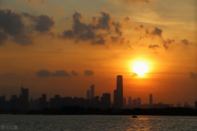 廣州哪裡可以看日落的景點（帶喜歡的人去看廣州最美的落日）(34)