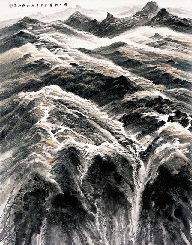 齐白石山水画拍出8亿天价（齐白石山水十二条屏9.315亿元成交）(39)