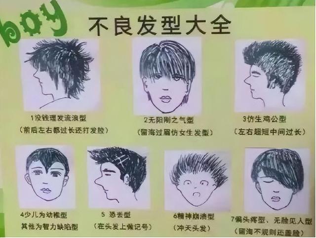 男中学生流行发型长发（初中生迎来发型新标准）(3)