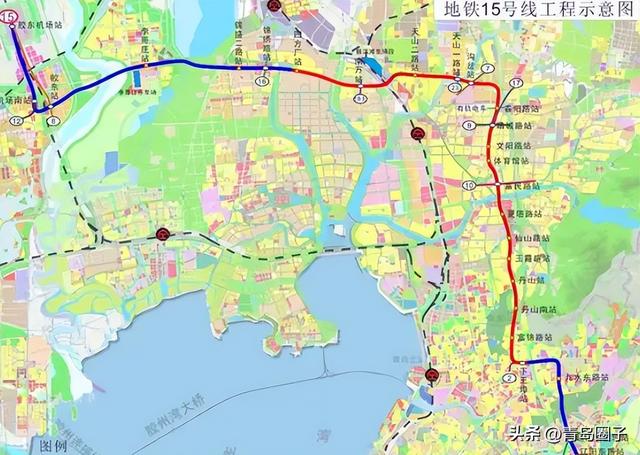 青岛地铁三期有哪些（梳理一下10年内青岛地铁有哪些）(17)