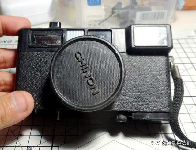 老式数码傻瓜相机（拆个30年前的高档傻瓜相机）(2)