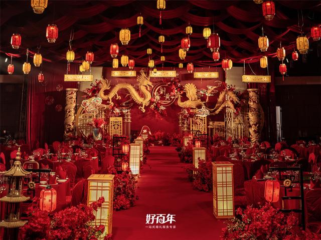 中式婚礼啥样（中式婚礼不仅只是大红色）(1)