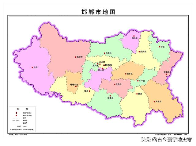河北地图全图各市县（河北省各市县地图）(43)