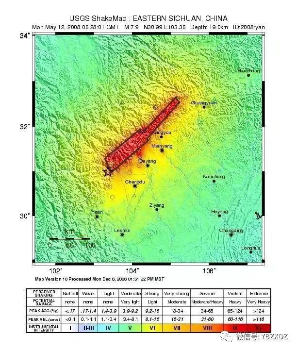 四川省近几年地震（四川省1900年以来6级或者6级以上地震信息）(1)