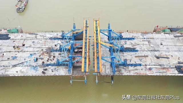 龙潭长江大桥最新进度（华阳湖大桥主桥预计7月通车）(2)