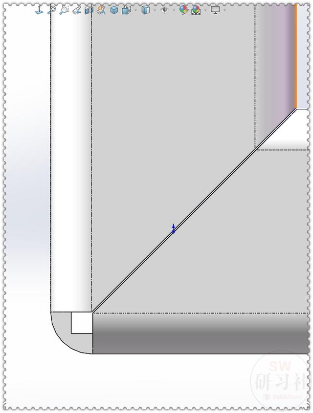 solidworks中怎样画圆弯管（用SolidWorks把直角焊件方管展开）(14)