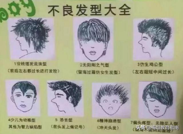 最适合中学生男生发型名称（初中生发型新规）(4)