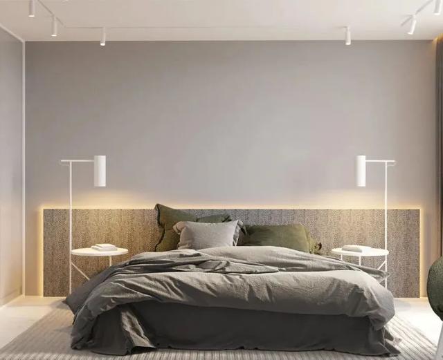 卧室的床头背景墙效果图（床头背景墙这样设计）(7)