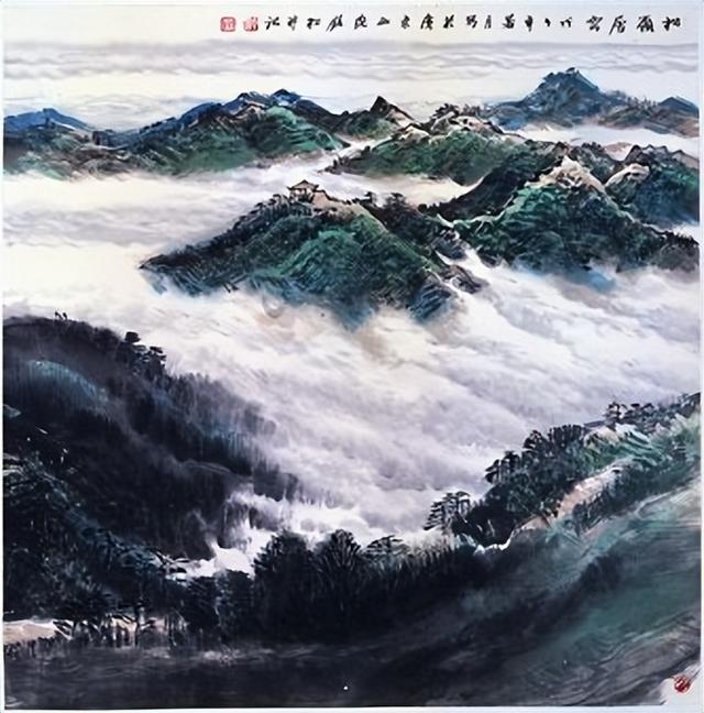齐白石山水画拍出8亿天价（齐白石山水十二条屏9.315亿元成交）(21)