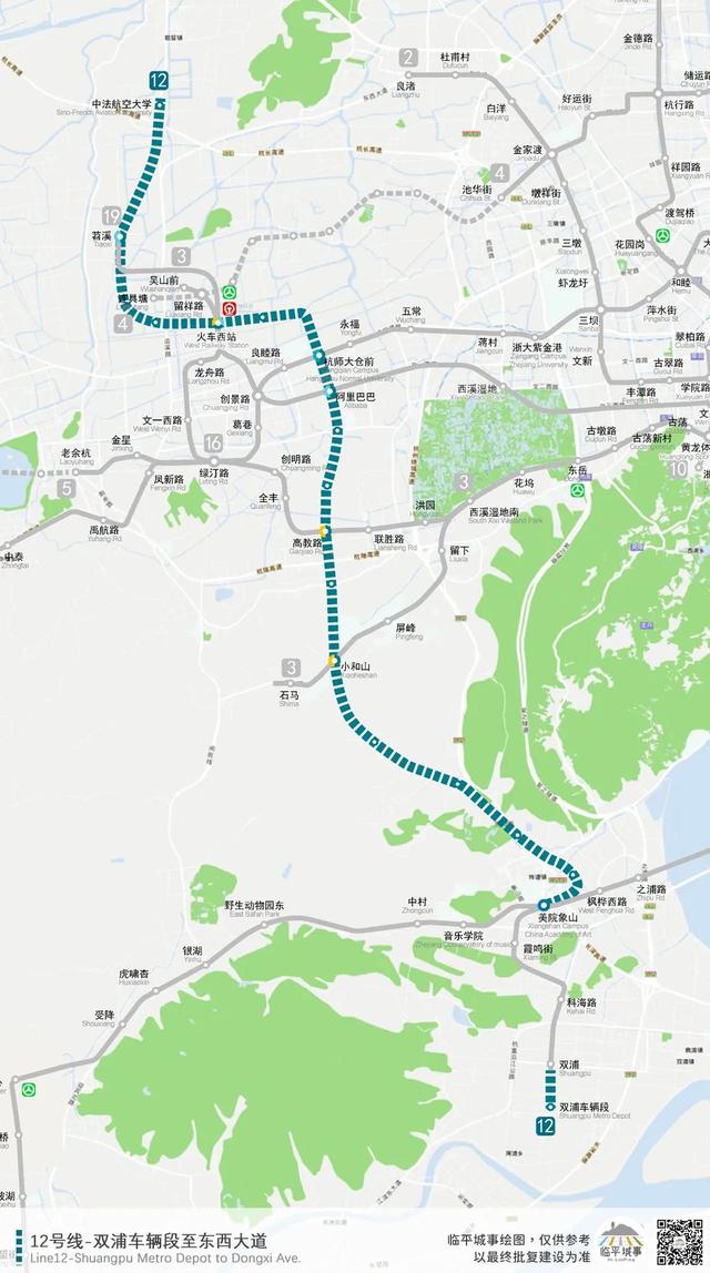 杭州地铁十号线二期最新进展（杭州地铁四期3号线二期）(13)