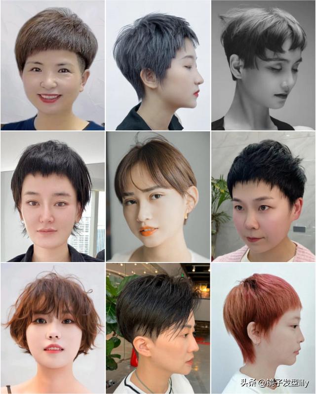 2023年最新发型女减龄图片（好看显年轻的短发）(4)