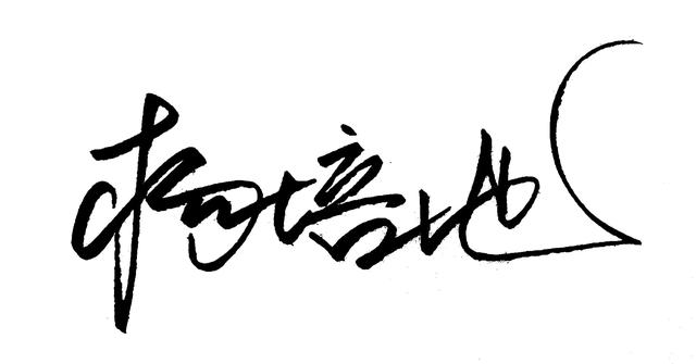 个性签名设计我的名字（设计一款原创个性签名）(11)