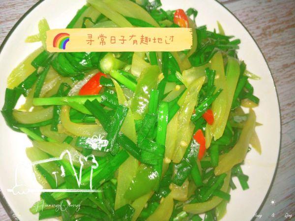 开胃小菜莴笋（爽口小菜韭菜莴笋）(1)