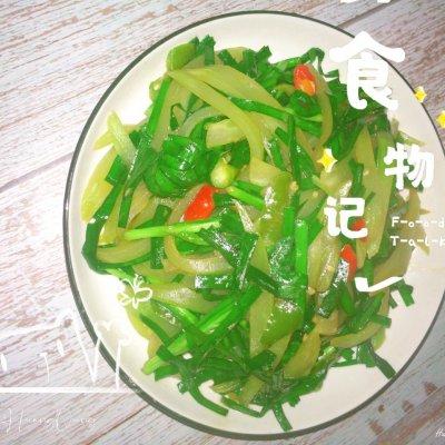 开胃小菜莴笋（爽口小菜韭菜莴笋）(6)