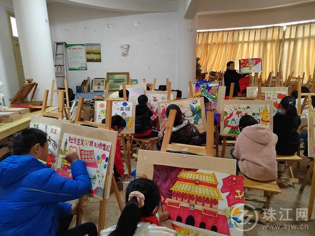 核心价值观绘画作品幼儿园中班（宣威市西宁一小）(2)