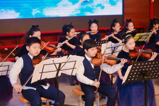 济南泉海小学十年校庆日期（济南泉景中学小学部2022年新年音乐会开始了）(23)