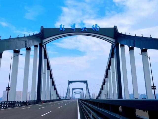 杭州空港高架开通时间（杭州新彭埠大桥开通）(2)