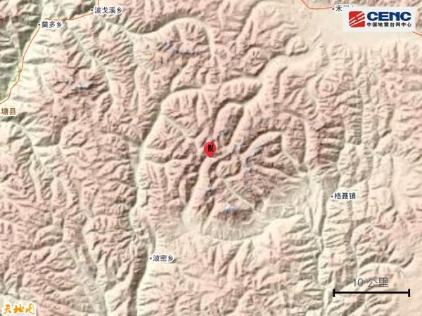 甘孜州巴塘地震（四川甘孜州巴塘县发生3.0级地震）(2)
