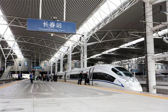 长春站普通列车都在几站台（长春站自10月11日零时起实行新运行图）