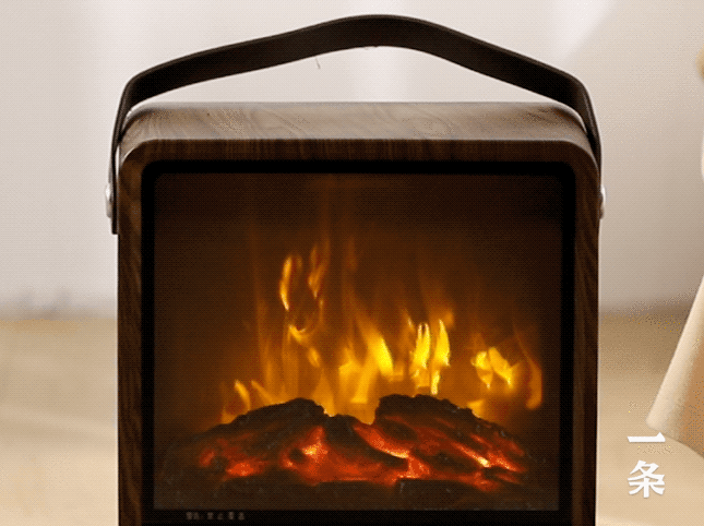 电壁炉调节室温的方法（手提式移动壁炉）(2)