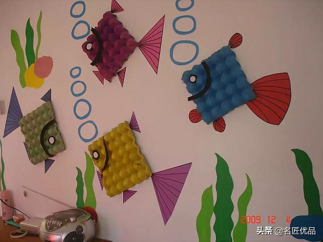 幼儿环创墙面设计（100款幼儿园墙面装饰小tips）(23)