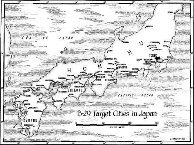 1945年东京大轰炸始末（炸毁日本66座城市）(4)