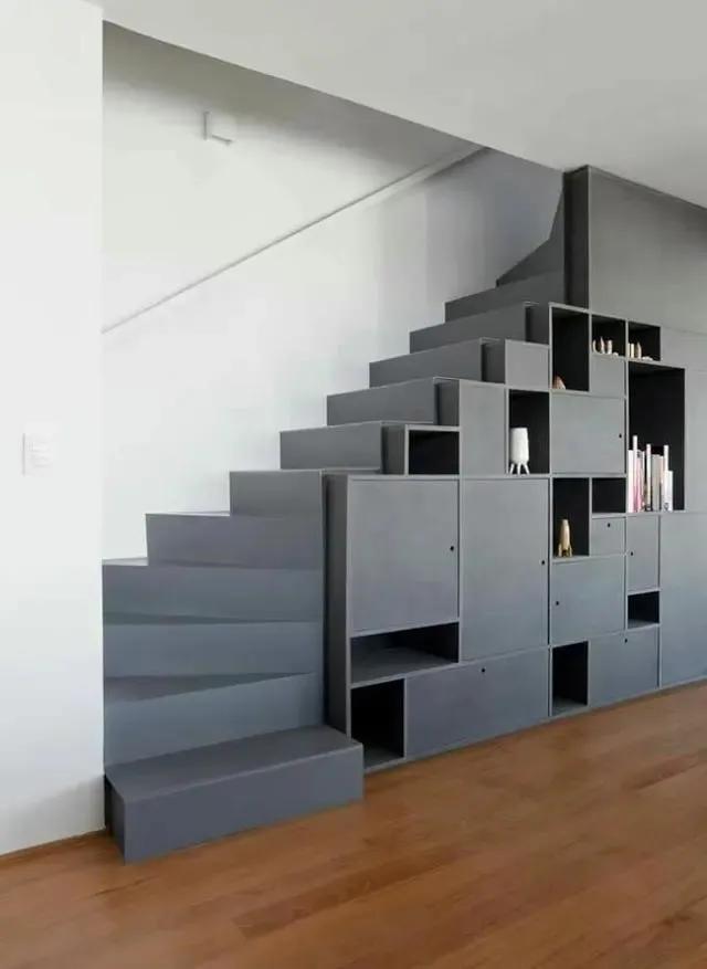 柜子式转角楼梯（柜子的完美设计）(1)